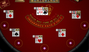 Multihand Vegas Strip Blackjack Slot Machine
