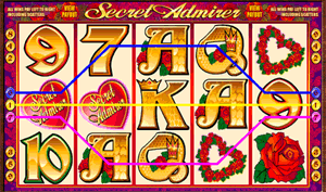 The Secret Admirer Slot Machine