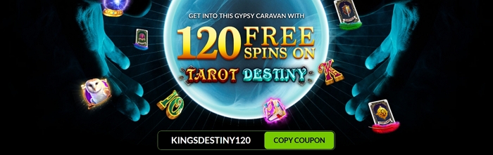 120 Free Spins at Raging Bull Casino