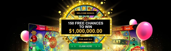 150 Spins on Mega Millionaire Wheel at Royal Vegas Casino 

