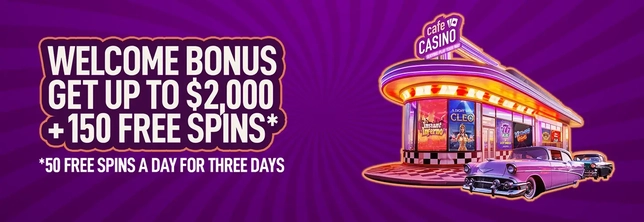 First Deposit Bonus of up to $2,000, plus 150 Free Spins