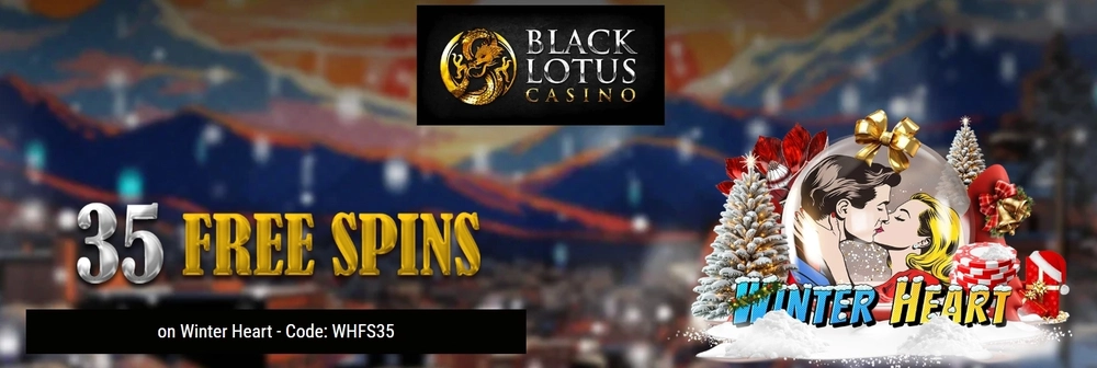35 Free Spins At Black Lotus Casino