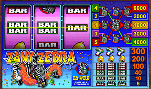 Zany-Zebra - Free Casino Money Zany-Zebra