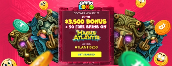 Bonus up to ,500 + 55 Free Spins at Crypto Loko Casino