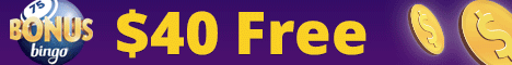  Free at Bonus Bingo Casino 