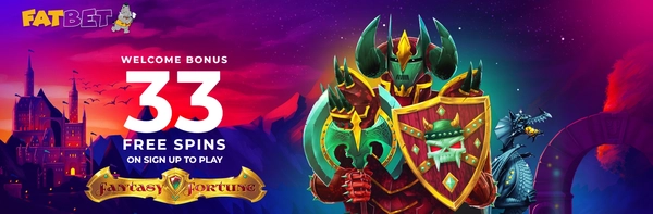 33 Free Spins on Fantasy Fortune at Fatbet Casino