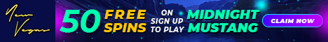 50 Free Spins at New Vegas Casino