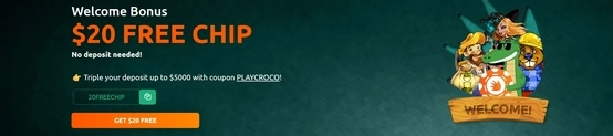 playcroco-casino-free-bonus - Free Casino Money PlayCroco Casino Free Chip